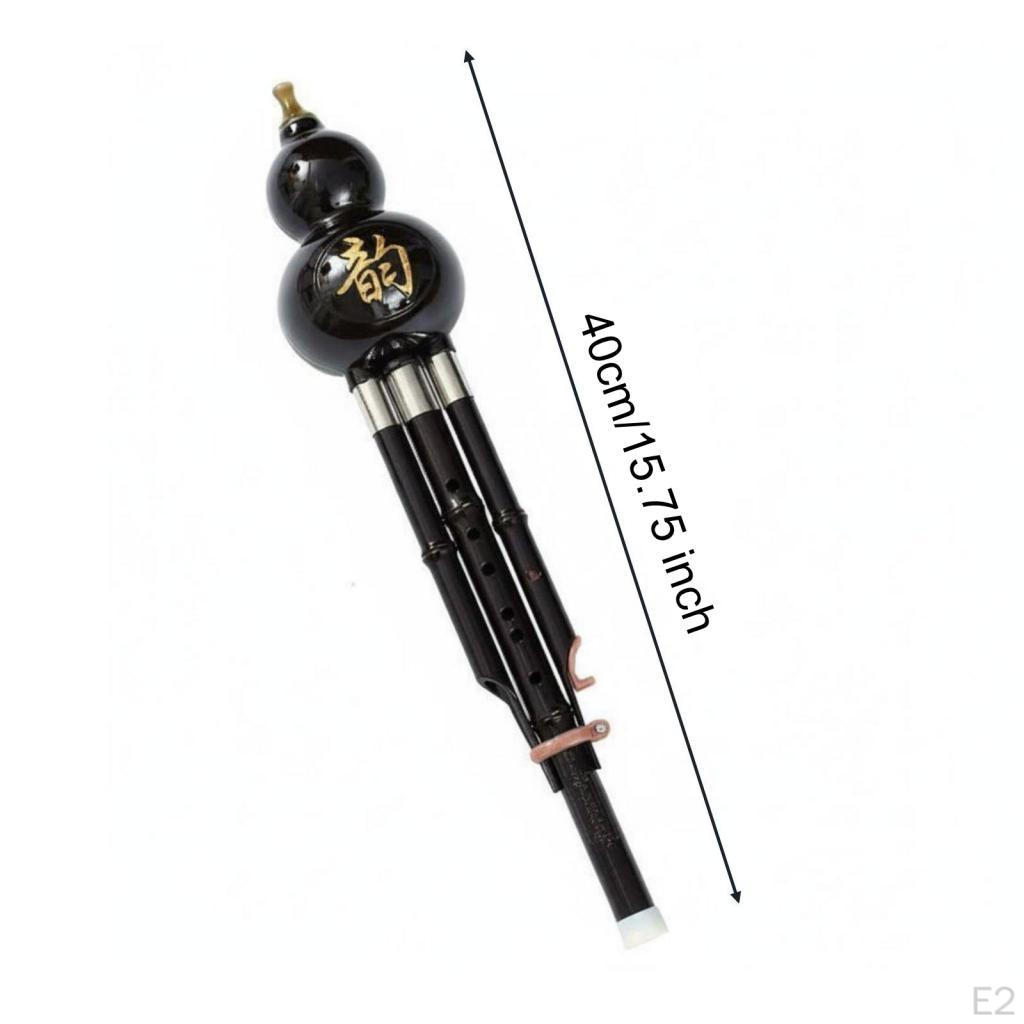 Gourd Flute Chinese Handmade Hulusi Easy to 7Hole Hole Cucurbit Good Airtightness