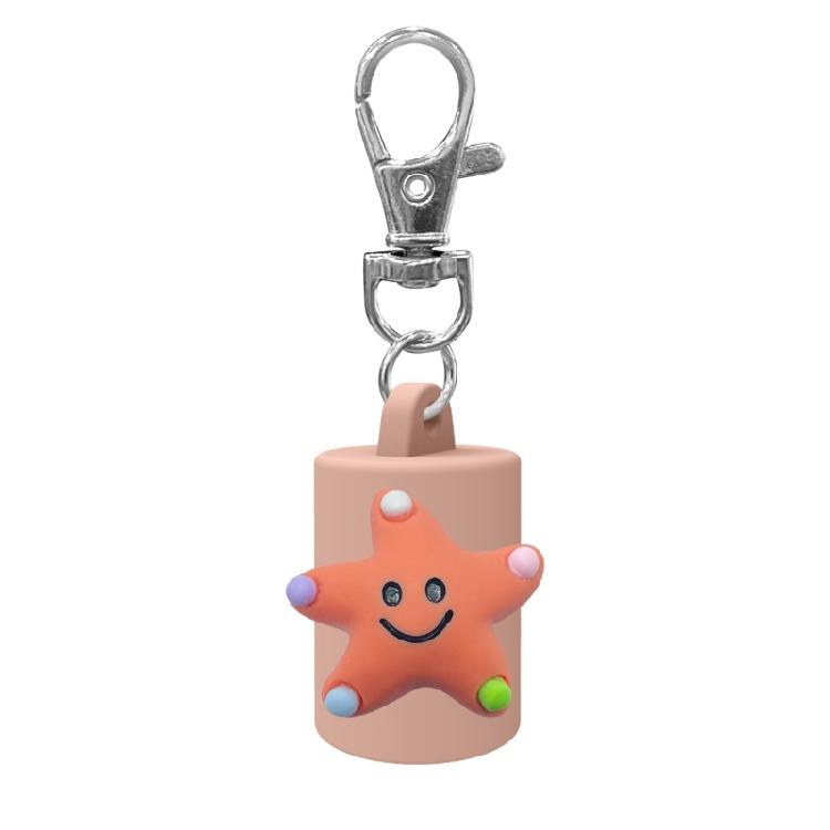Sturdy Plastic Lipgloss Keychain Accessory Mini Keyring Charm Keychain Attachment For Phone Keys And Bags