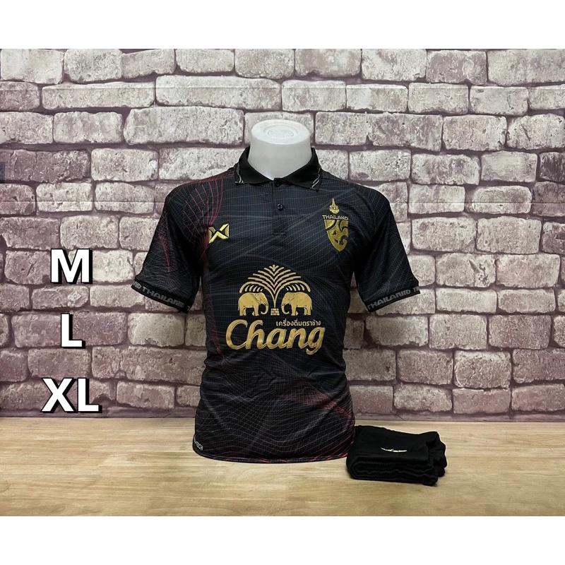 Thailand FOOTBALL SOCCER NATION TEAM JERSEY SHIRT HOME FAN Print Polo Unisex Men Women Quick Dry Short Sleeve Uniform Elephant Logo Sport