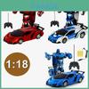One Key Transform Remote Control Car Rc Boys Children Lamborghini Robot Model Toy Best Seller