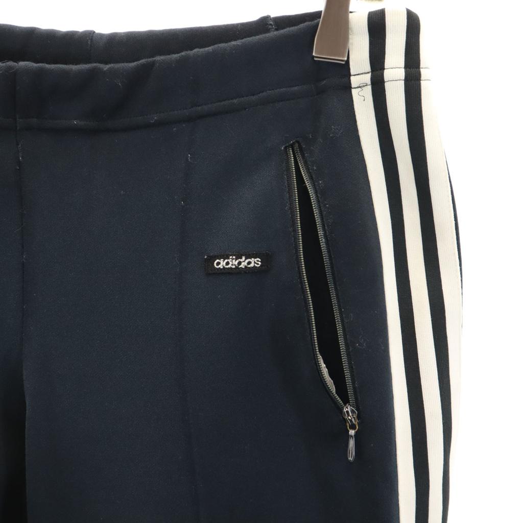 Adidas 70s West German Tag Vintage Long Jersey Pants 3 Black Descente Men's Used