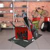 3X4ft Snow Blower Mat,Absorbent Snow Blower Floor Mat with Adhesive Backing for Garage