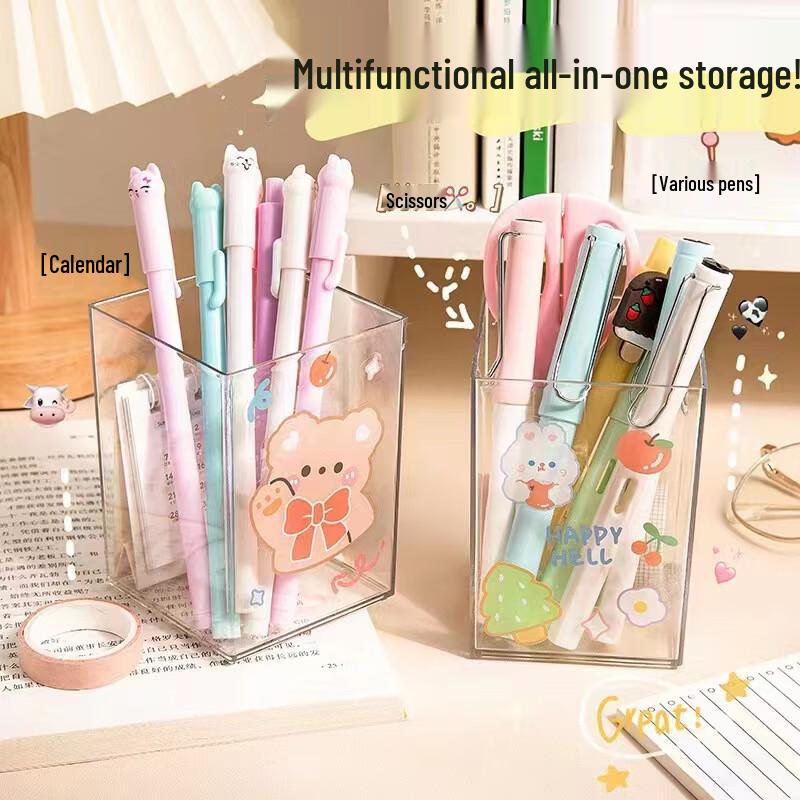Акриловый держатель для ручек и органайзер для канцелярских принадлежностей Changbaosen Square