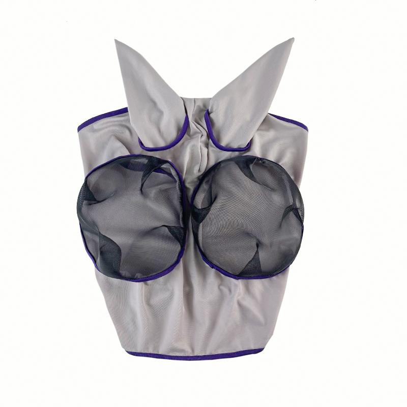 Professional Comfortable Quick Dry Horse Fly Mask Breathable Adjustable Horse Face Cover Outdoor Headgear Easy To Use