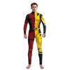 Superhero Men Film Deadpool Wolverine Cosplay Costumes Hallloween Jumpsuit Performance Party Zentai Bodysuit