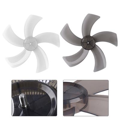 1pc 12 Inch Household Plastic Fan Blade Five Leaves With Nut Cover For Standing Pedestal Fan Accessories For Electric Fan Blades