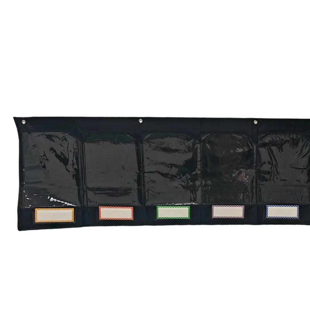 Wandmontierte horizontale Aufbewahrungstaschen-Tafel Wiederverwendbare Aktenaufbewahrungstaschen-Tafel Haushalt