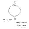 Charm Animal Dragonfly Pendant Double Layer Bracelet for Woman Wedding Stainless Steel Bracelets Engagement Fashion Jewelry