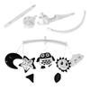 Baby Musical Crib Infant Crib Hanging Rotating Soother Rattles Toys for Toddlers