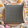 Black And White Minimalist Style Pillow Case Sofa Living Room Bedroom Headboard Backrest Cushion Square Cushion