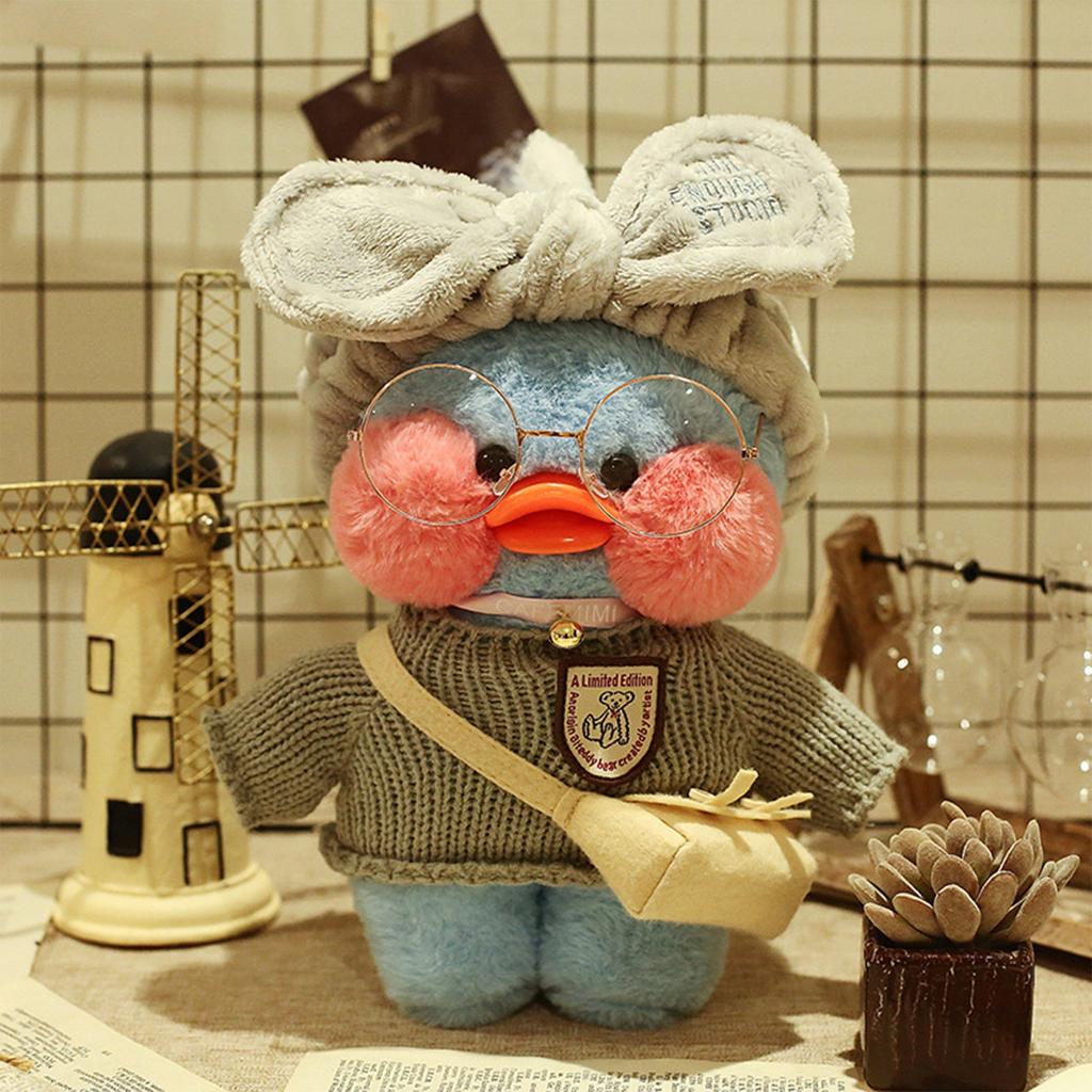 30 Cm Wearing Yellow Doll Plush Plush Toy Doll Birthday Gift Plush Toy Doll