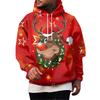 Men's Backprint Hoodie Fashion  Hooded Sweatshirt Winter Top Boys Hoodies Fashion
