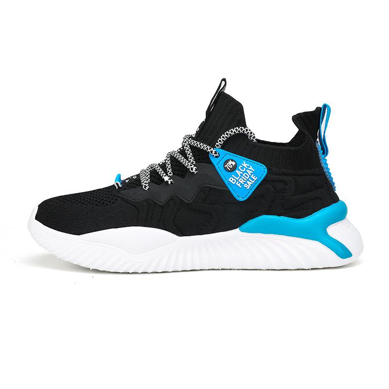 Sneakers Men's Breathable Mesh Shoes Casual Running Shoes Flying Woven Running Shoes Comfortable