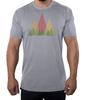 Triangle Tree Line with Mountains, Men's Graphic T-Shirts, Outdoor Shirts
