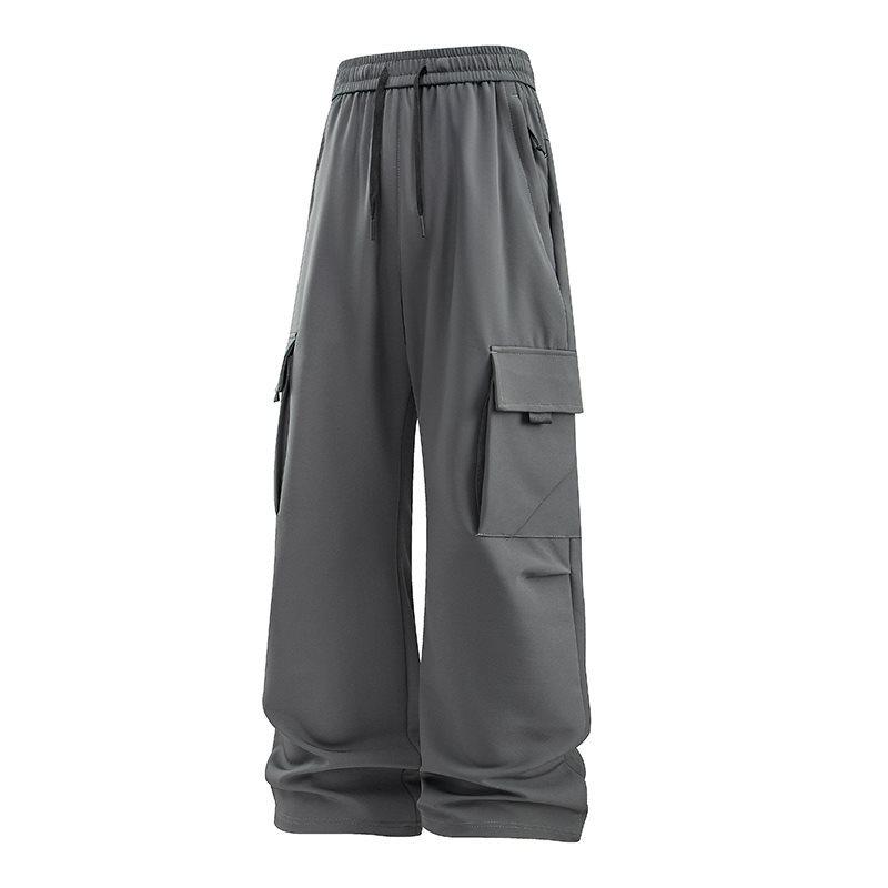 Men's Summer Outdoor Paratrooper Pants - Waterproof, Stain-Resistant, Breathable, Casual, Unisex, Ideal for Sports, Hiking, and Workwear.