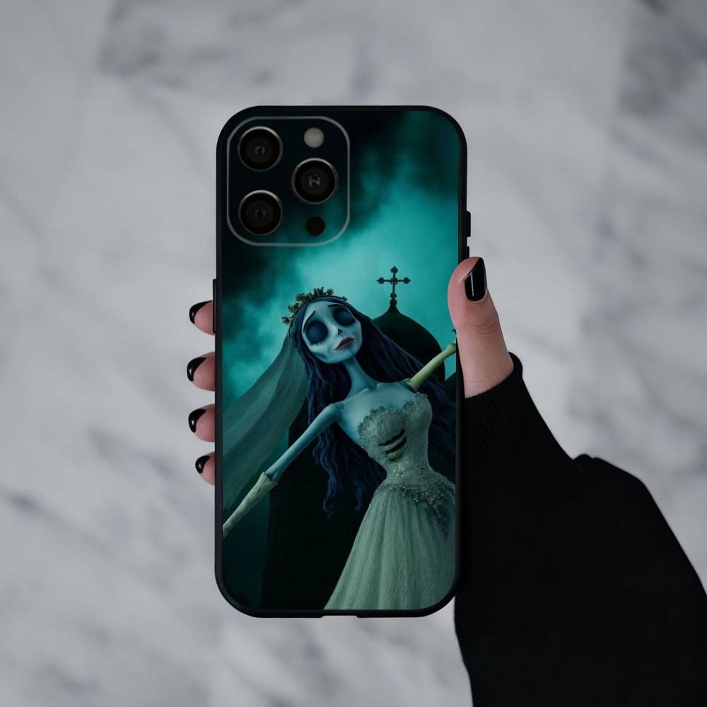 CB C-Corpse B-Bride-s H-Horror-R  Phone Case For iPhone 17pro, 16,15,14,13,12,11 X XR Plus,Others Soft Black Cover