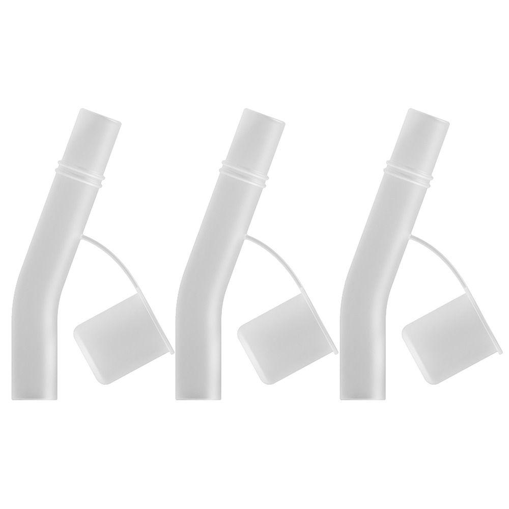 3Pcs Silicone Straw Extended Cover Cap Reusable Straw Tips Cover Straw Topper for Stanley Cup