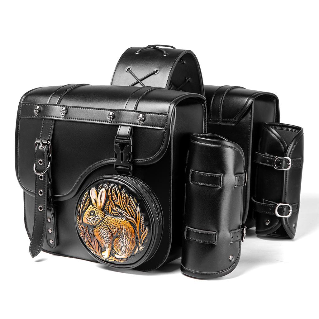 

Retro Punk Style American Prince Cruise Motorcycle Side Bag E-Commerce Motorcycle Accessories