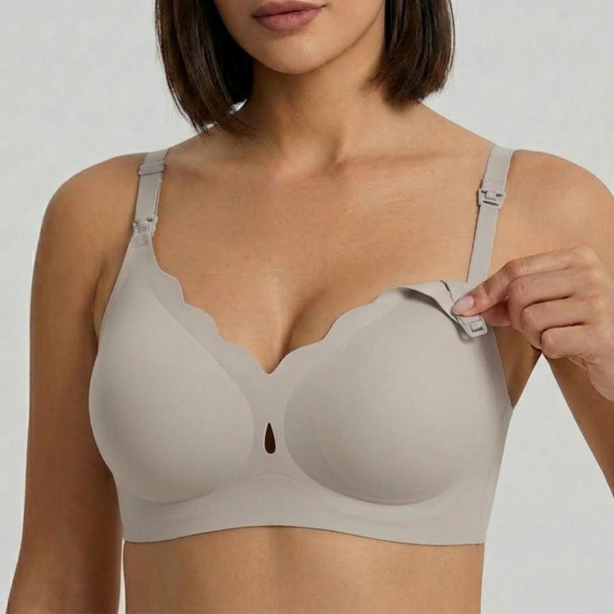 Breastfeeding bra underwear women's explosion without traces women's Europe and the United States hot spot English washing label