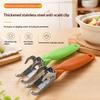 Stainless Steel Hot Bowl Gripper With Non Slip Handle Firm Grip For Kitchen Lifting Hot Dishes Bowls Pots