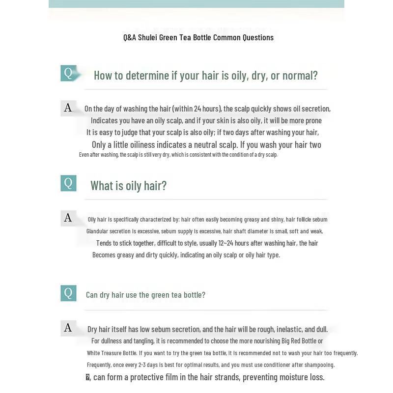 Sleek Green Tea Seed Oil Control Anti-Dandruff Shampoo