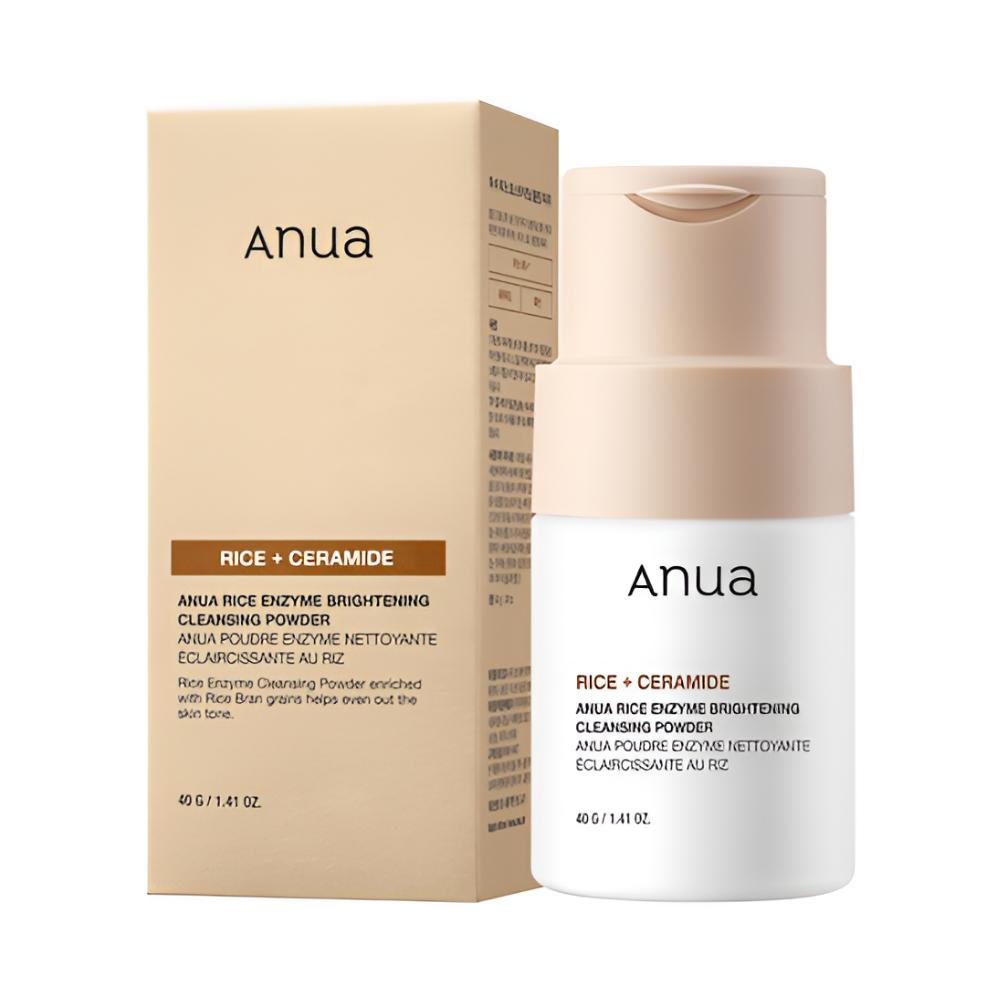 Anua Rice Enzyme Brightening Cleansing Powder 40g – Brightening & Gentle Exfoliation, K-Beauty Trending Skincare