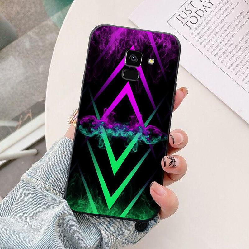 silicon case For Samsung Galaxy A8 2018 A530 A530F case astronaut Soft TPU Phone Cover For Samsung A8 Plus 2018 A730 A730F Case