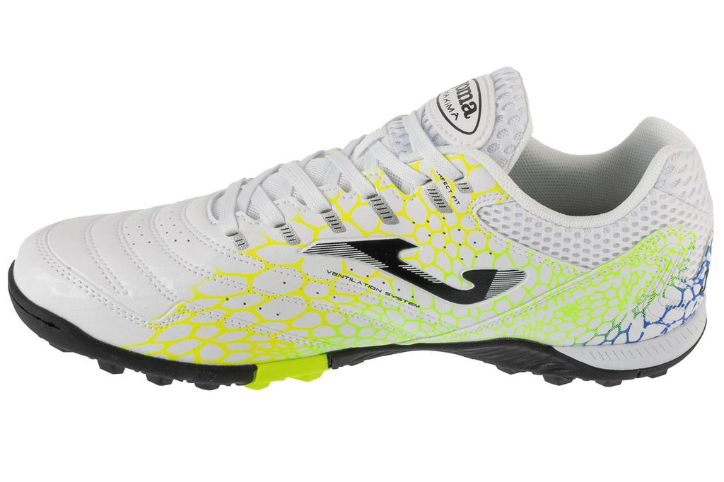 Joma Maxima 25 MAXW TF, Mens White Turf Football Trainers