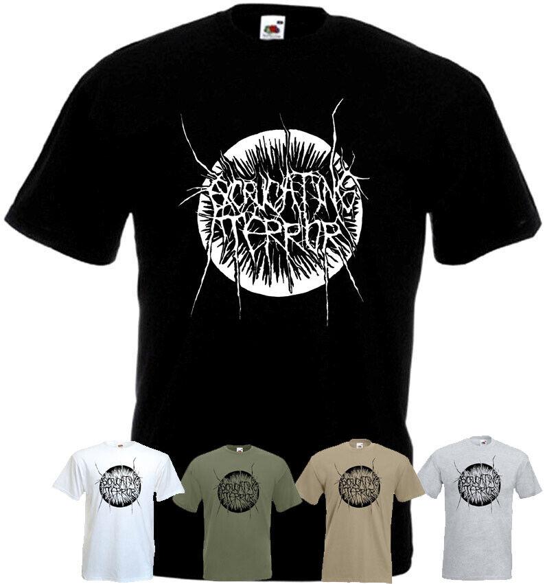 26 Excruciating Terror v10 t-shirt olive black khaki hardcore punk all sizes S-5XL Unisex T-Shirt L