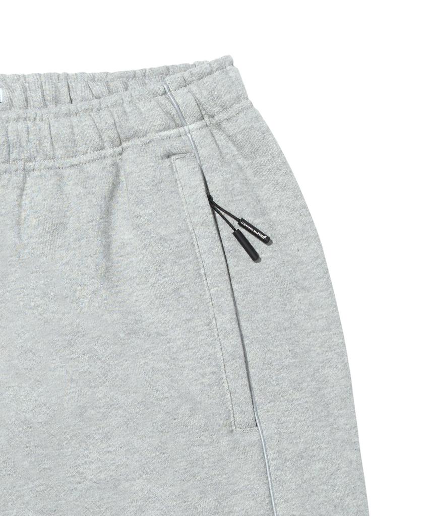 Loghideumatin Lm Blocking Reflective Piping Sweat Pants (Grey)