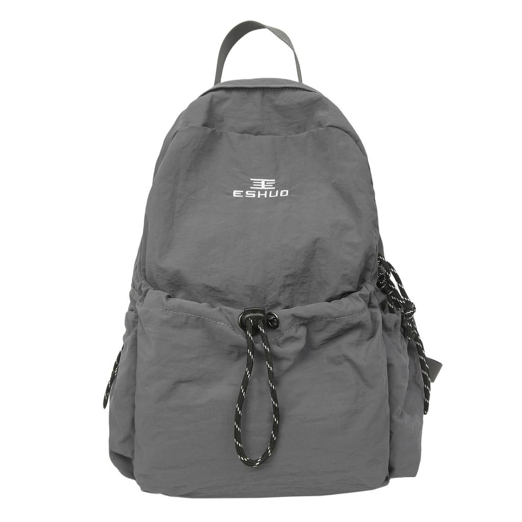 Schoolbag Travel Lightweight Outdoor Drawstring Backpack Large Capacity Sports Leisure Mountaineering Bag Men's and Women's School Bag