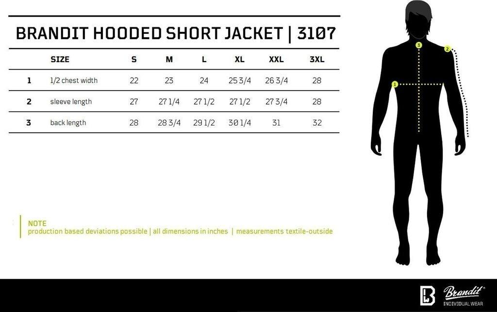 Winter Jacket Brandit Bronx Dark Camo