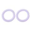 2Pcs Women Plastic Hair Rope Telephone Wire Hair Band High Elastic Hair Tie Headband Hair Styling Tools