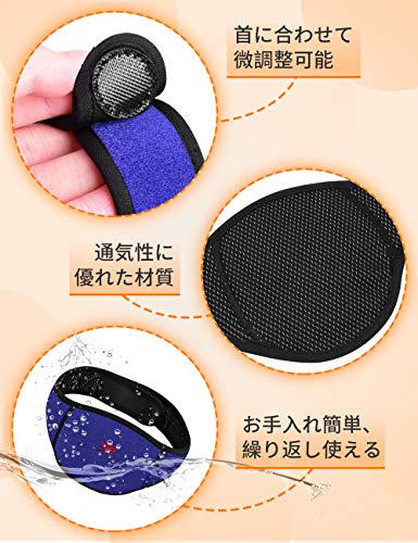 GRAPHENE TIMES Nackenstütze, USB-betrieben, 3-stufige Temperatureinstellung, 1-Stunden-Automatikabschaltung, Waschbarer Bezug, Unisex, Leicht, Geruchlos, Korsett, Wärmflasche,