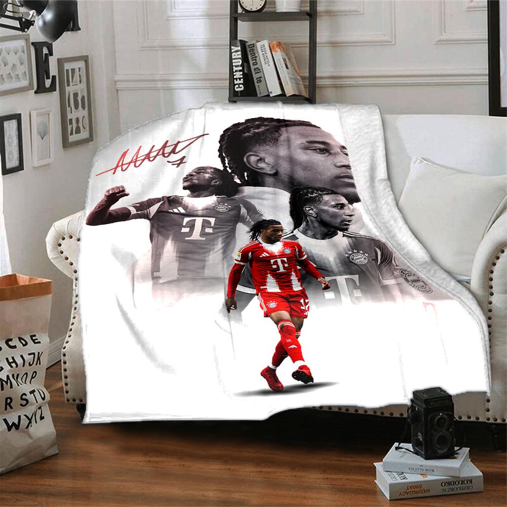 Player Trophy Victory Blankets Flannel Printed Breathable Warm Throw Blanket for Home Office Bedspreads 0708a44
