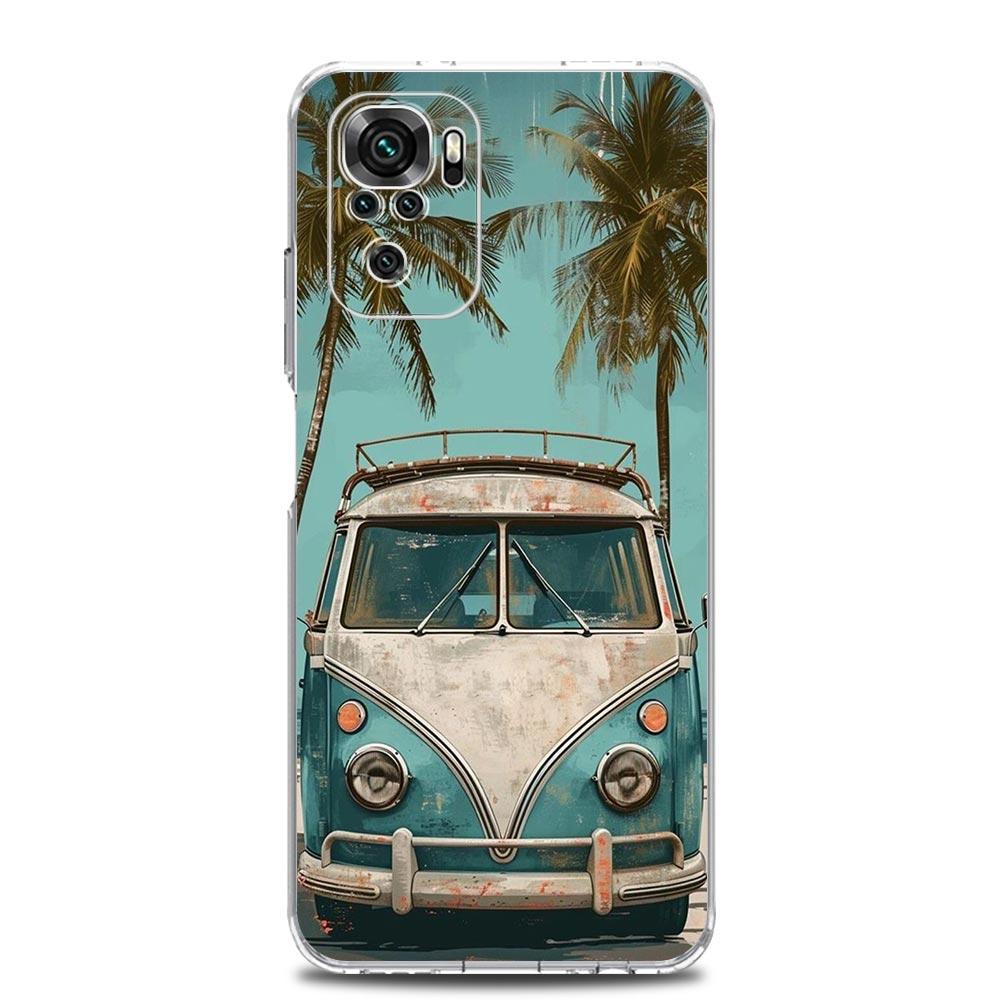 Phone Case For Xiaomi Redmi Note 15 14 13 12 4G 10 11 Pro Plus 5G 14C 13C 12C 10C TPU Cover Combi Van Car Outdoor Camping