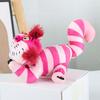 Alice In Wonderland Kawaii Cheshire Cat 16cm Toy Backpack Pendant Decor Keychain Cute Dolls Girls Toys Birthday Gifts