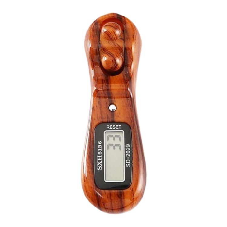 

Portable Electronic Digital Counter with Clear Display For Mindfulness Spiritual Practice Stress Relief Finger Exercise 1 коричневый