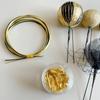 Black and Gold Hair Ornament with Tamakanzashi and Perfect for and Perfect for Hakama and (Ball Pin) Tulle, Coming-of-Age Ceremonies, Graduations,