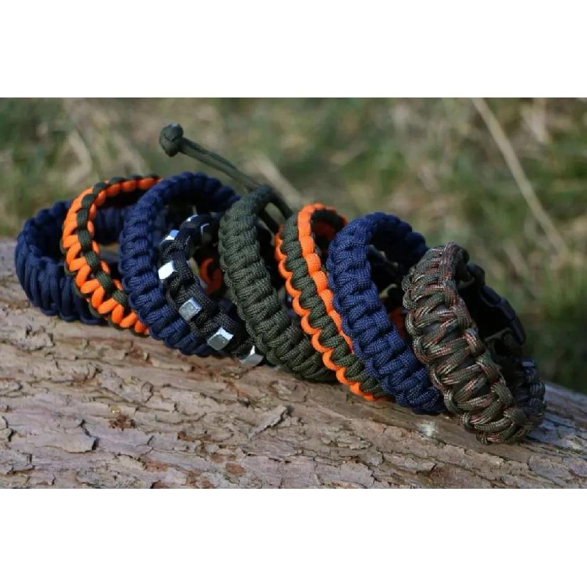 650 Paracord 9 Strand 4mm Parachute Rope With Multifunctional Spool Reel For DIY Making Lanyard Bracelet Dog Collar Tent Rope