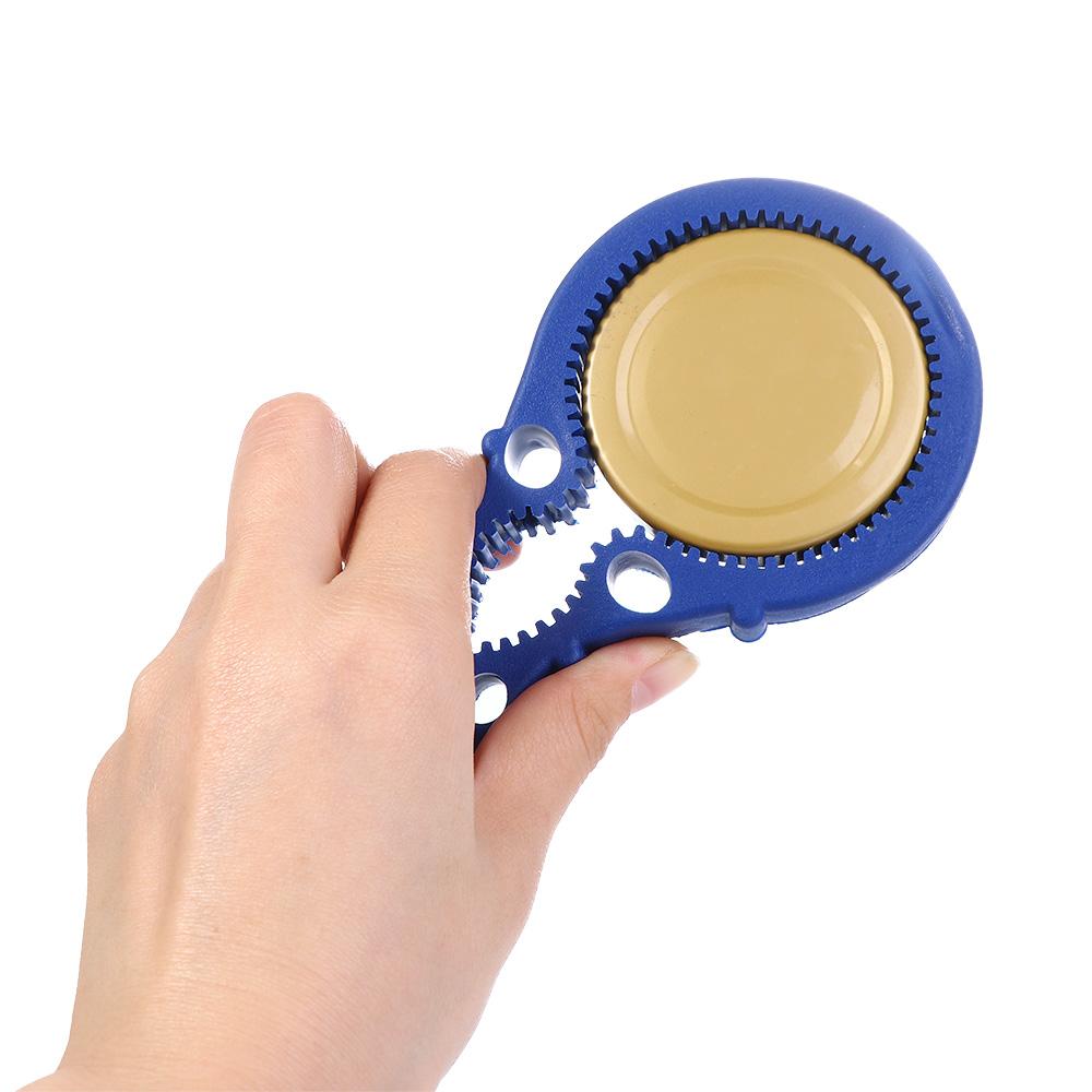 Anti-slip Manual Jar Bottle Wrench Adjustable Can Opener Bottle Opener Kitchen Tool Jar Lid Gripper