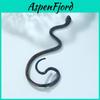 Stylish Dark Snake Ear Wraps For Women Fashionable Ear Cuffs No Piercing Needed