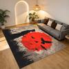 Samurai Sunset Living Room Nonslip Area Rug Soft Carpet For Bedroom Game Playroom Sofa Office Home Decor Doormat Christmas Gift C926436