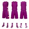 High-end Updated Basketball Uniforms Adult Childrens Basketball Game Training Uniforms Mens and Womens Quick-drying Jerseys