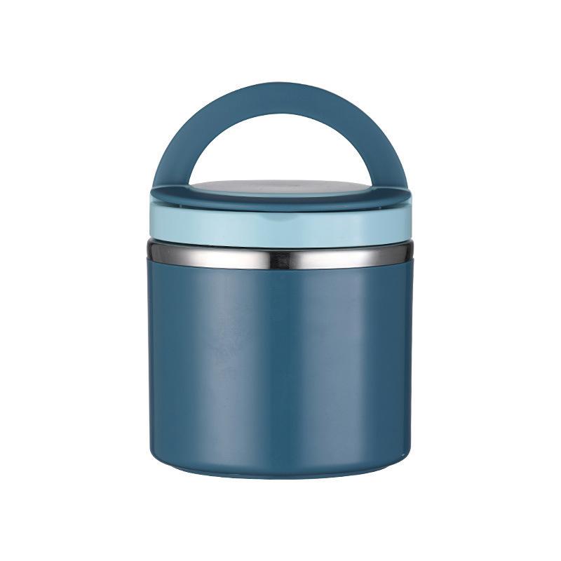 Thermal Insulation Lunch Box 304 Stainless Steel Thermal Insulation Bucket, Portable Portable Portable Box Large-capacity Lunch Box