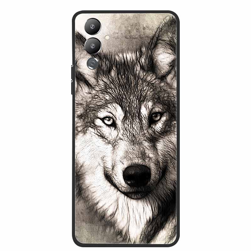 Cover For Tecno Pova Neo2 Case Fashion Soft TPU Silicone Back Cover For Tecno Pova Neo 2 Cases Bumper Coque Cat Fundas Neo2 LG6n