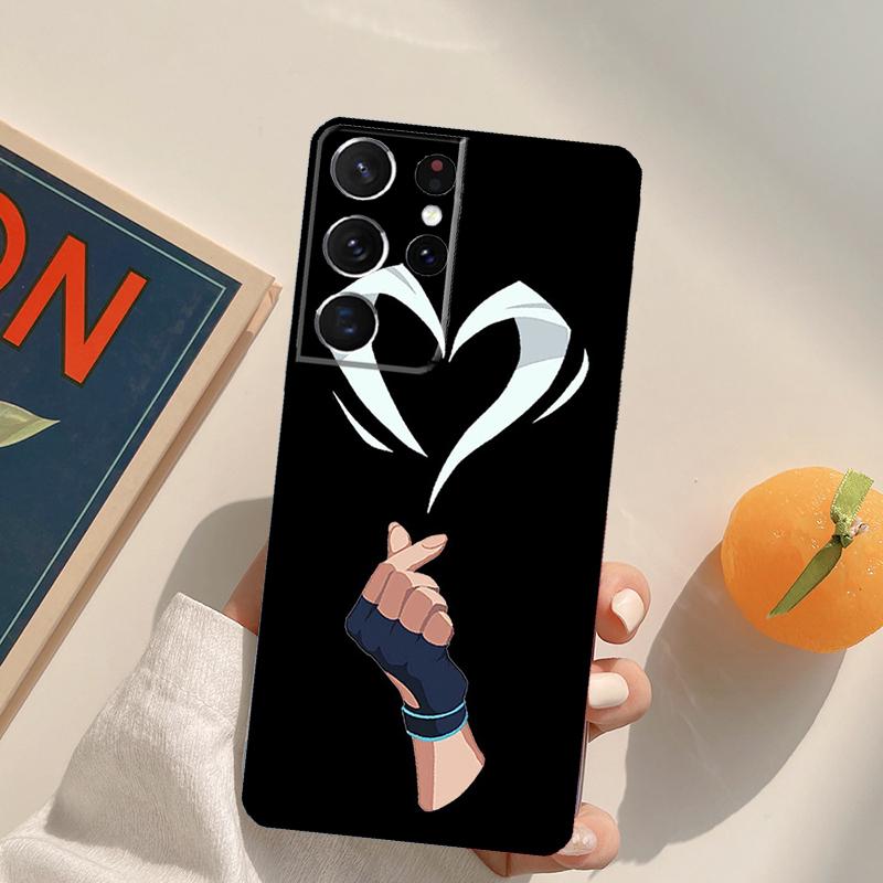 Cartoon Valorant Phone Case For Samsung Galaxy S25 S26 Ultra S24 S20 S21 S22 S23 Plus S10 S25 FE Back Cover