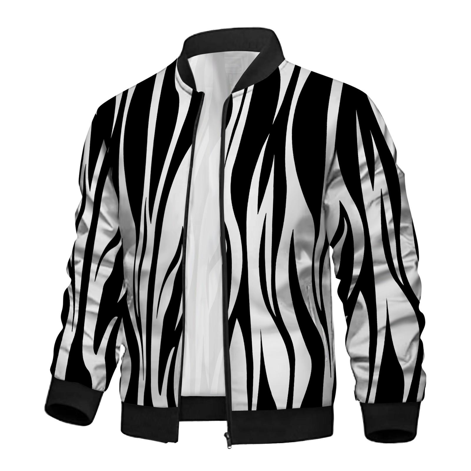 Мужское повседневное пальто с принтом — фото 4