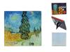 Szklana Podkładka Pod Kubek Droga Z Cyprysami Van Gogh Podstawka Szkło