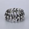 Stainless Steel Fade Resistant Dragon Bone Design High Street Retro Unisex Hip Hop Personality Ring